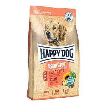 Imagen de Alimento HAPPY DOG NaturCroq Perro Adulto Todas Las Razas Sabor Salmón y Arroz 11 Kg