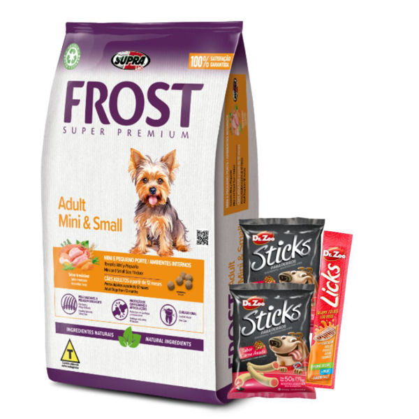 Imagen de Alimento FROST Perro Adulto Raza Pequeña 15 kg + Regalo