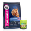 Imagen de Alimento EUKANUBA Perro Senior Raza Pequeña 3 kg + Regalo