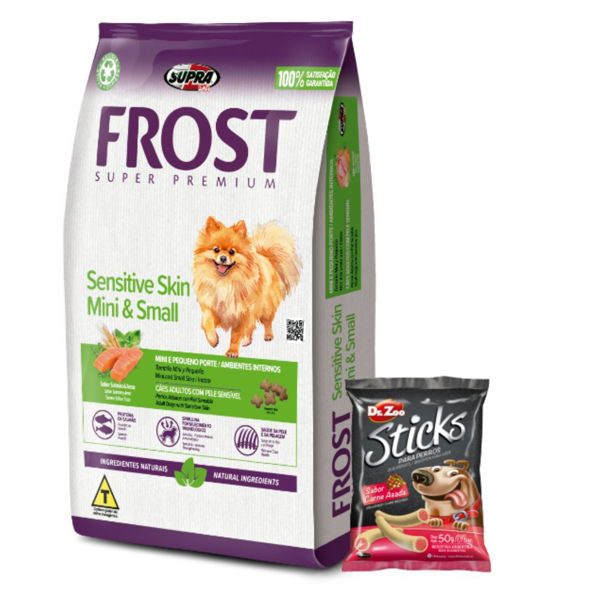 Imagen de Alimento FROST Perro Piel Sensible Raza Pequeña y Mini 2,5 kg + Regalo
