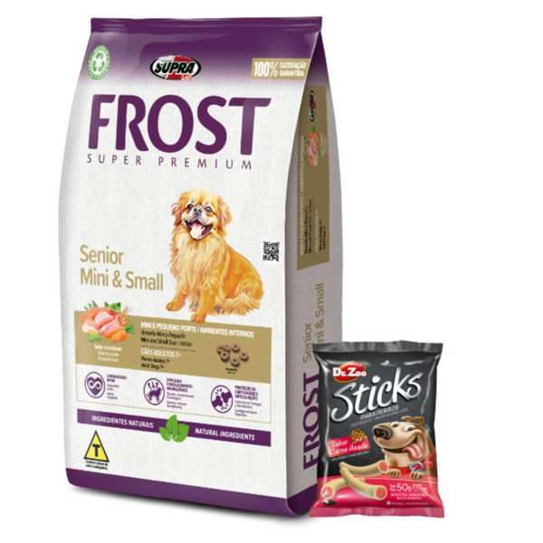 Imagen de Alimento FROST Perro Senior Raza Pequeña y Mini 2,5 kg + Regalo