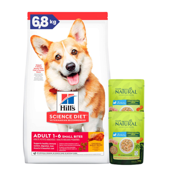 Imagen de Alimento HILLS Perro Adulto Raza Pequeña 6,8 kg + Regalo