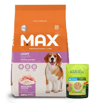 Imagen de Alimento MAX Perro Light 2 kg + Regalo