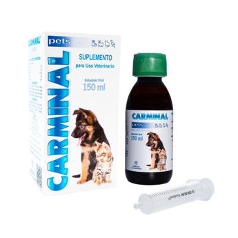 Imagen de Suplemento Alimentario CARMINAL Pets Protector Gástrico 150 ml