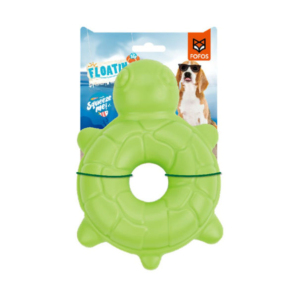 Imagen de Juguete Para Perro FOFOS Tortuga De Goma Flotante