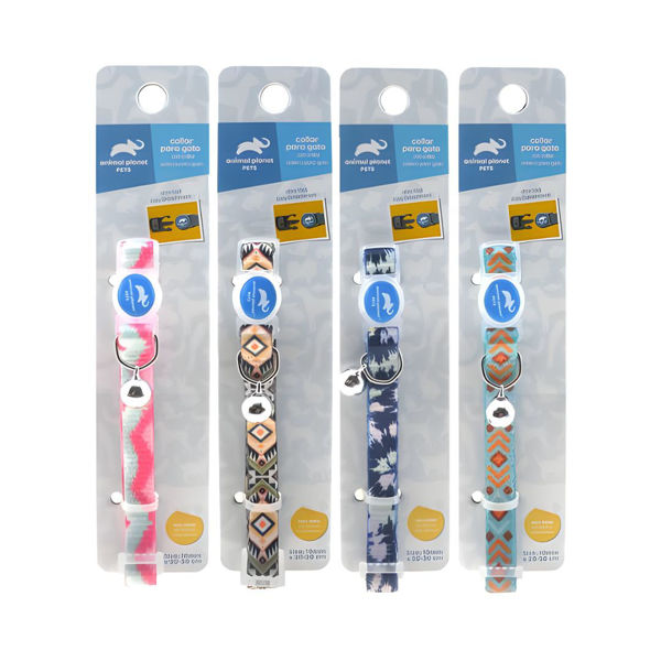 Imagen de Collar Para Gato ANIMAL PLANET Abre Fácil 20 - 30 cm