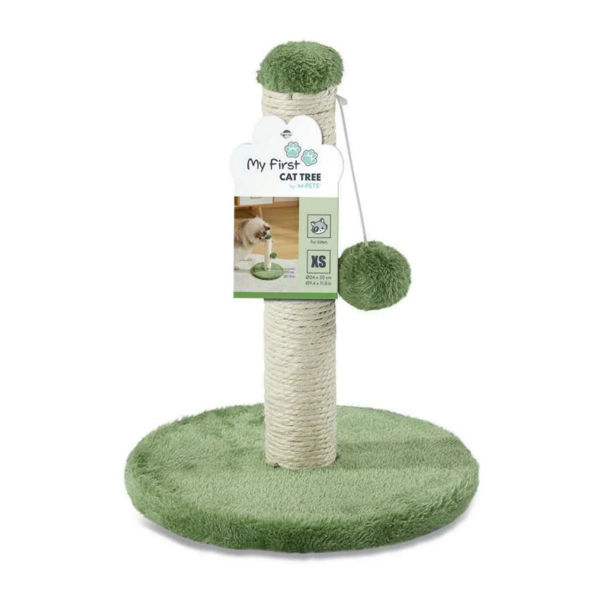 Imagen de Juguete Para Gato Rascador M-PETS My First Cat Tree Pompon Verde