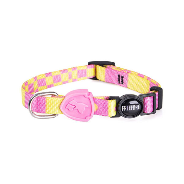 Imagen de Collar Para Gato FREEFARO Checkers