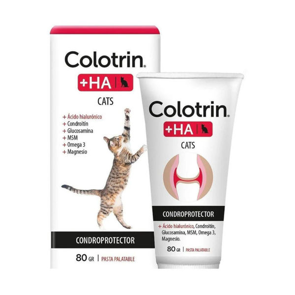 Imagen de Suplemento Condroprotector COLOTRIN +HA Pasta Palatable Gatos 80g