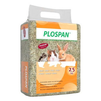 Imagen de Heno PLOSPAN  Roedores y Conejos 75Lts (2.5Kg)