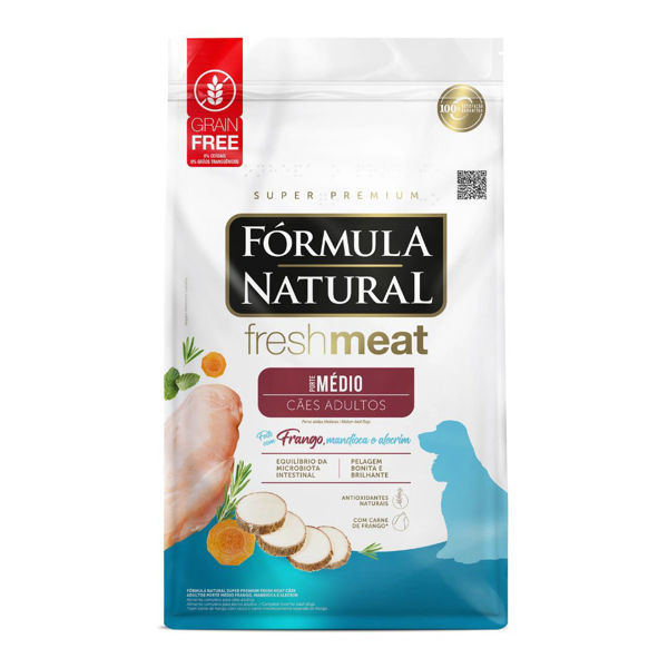 Imagen de Alimento FORMULA NATURAL Perro Fresh Meat Adulto Raza Mediana 12 kg / Con Avería