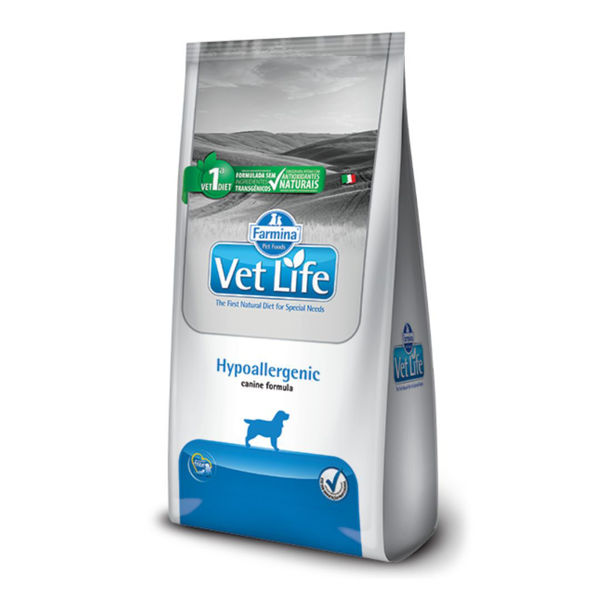 Imagen de Alimento VET LIFE Perro Hipoalergénico 2 kg / Con Avería