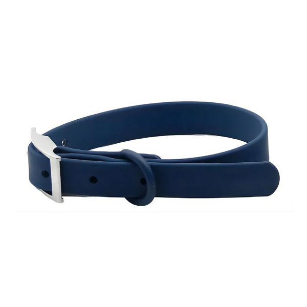 Imagen de Collar Para Perro PEPITO Talle S Azul Lunar