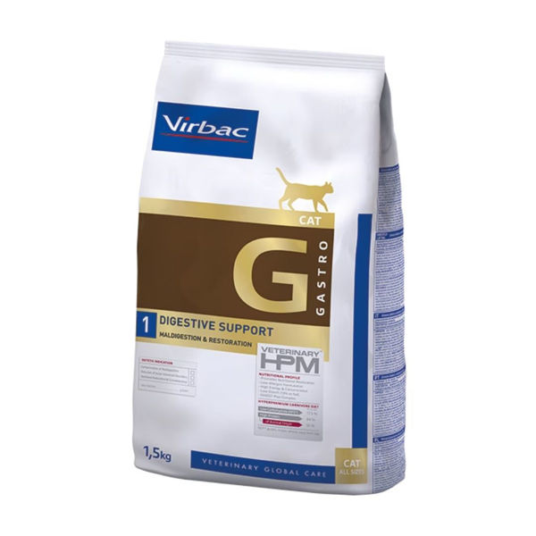 Imagen de Alimento HPM VIRBAC Gato Gastrointestinal 1.5 Kg