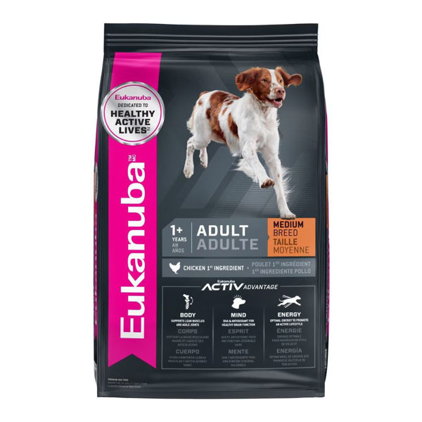 Imagen de Alimento EUKANUBA Perro Adulto Raza Mediana 3 Kg