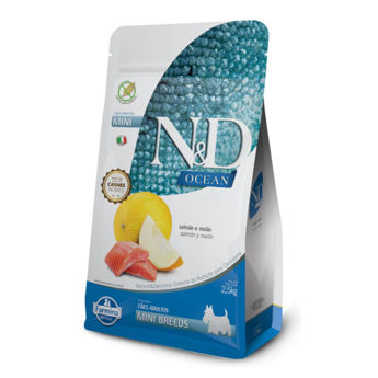 Imagen de Alimento NYD Ocean Perro Adulto Mini Salmón 2.5 Kg