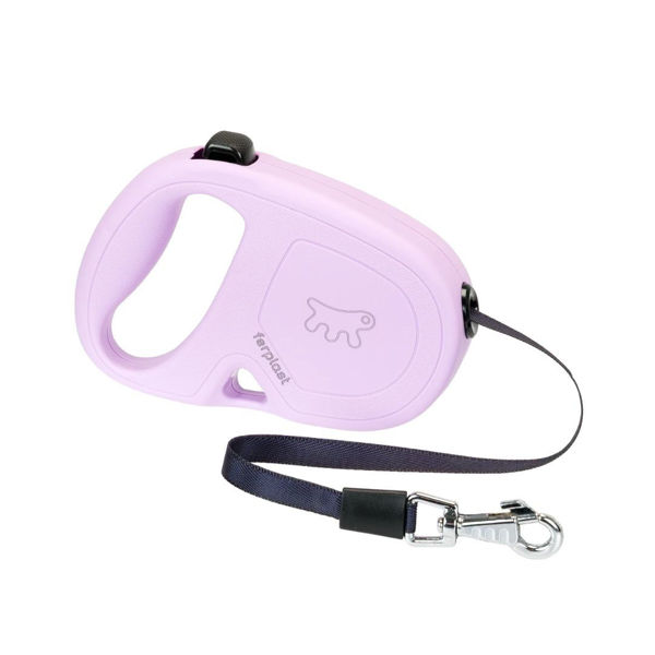 Imagen de Correa Para Perro FERPLAST Flippy One Cinta Talle S Rosa