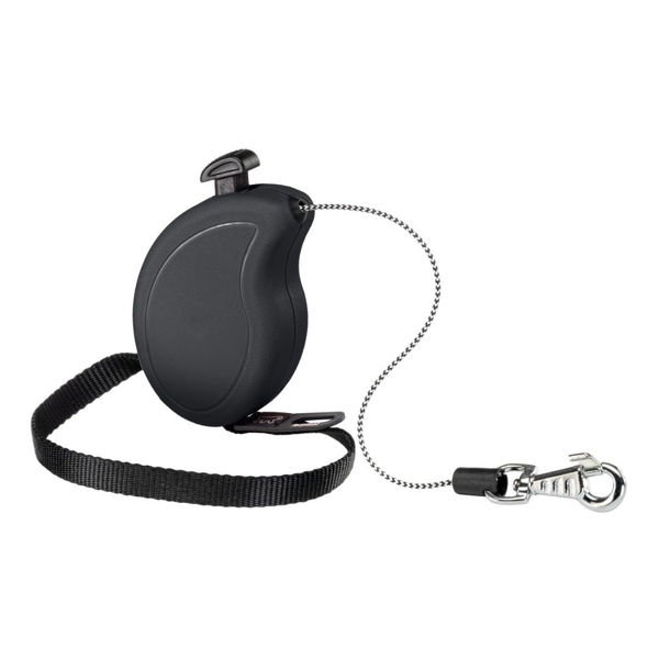 Imagen de Correa Para Perro FERPLAST Flippy One Cordón Mini Negro