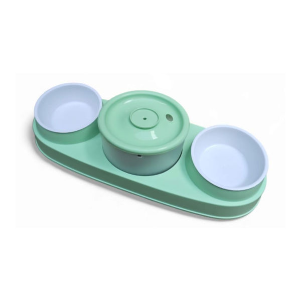 Imagen de Bebedero Plato Fuente + 2 Bowl BA-1970