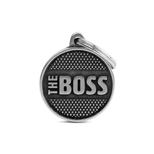 Imagen de Chapita Identificatoria MY FAMILY The Boss Bronx