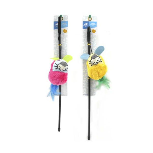 Imagen de Juguete Para Gato ANIMAL PLANET Varita Ratón