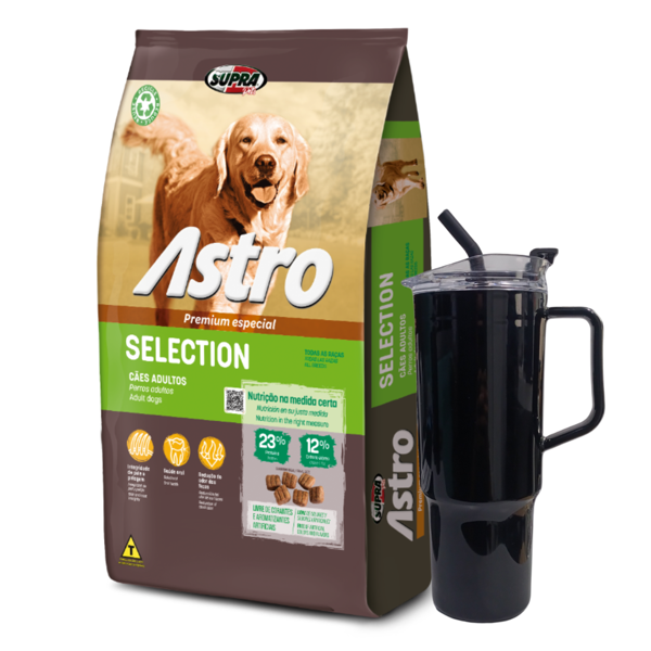 Imagen de Alimento ASTRO Perro Adulto Selection 14 kg + 3 kg + Regalo