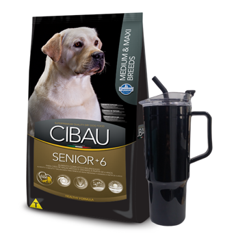 Imagen de Alimento CIBAU Perro Senior +6 años 12 kg + Regalo