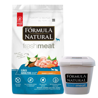 Imagen de Alimento FORMULA NATURAL Perro Fresh Meat Adulto Raza Grande 12 kg + Regalo