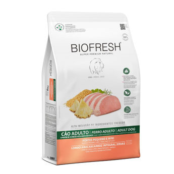 Imagen de Alimento BIOFRESH Perro Adulto Raza Pequeña Sabor Cerdo y Ananá 3kg