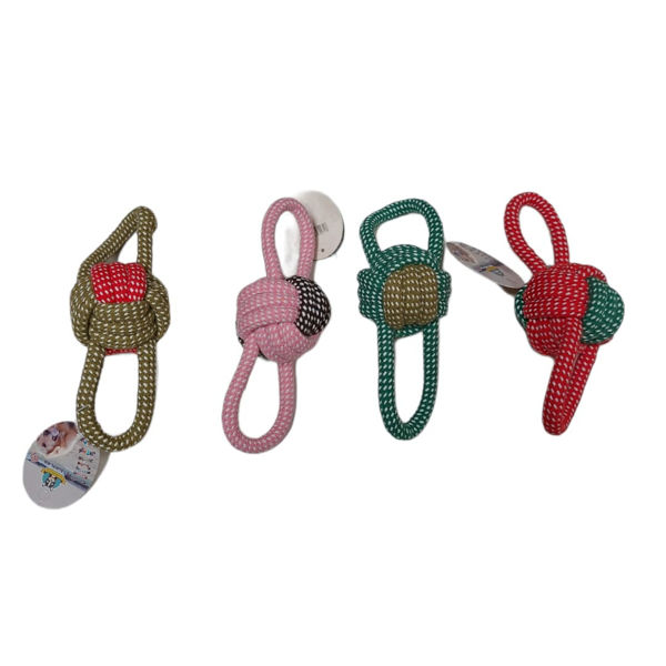 Imagen de Juguete Para Perro PET SUPPLIES Nudo Con 2 Agarres