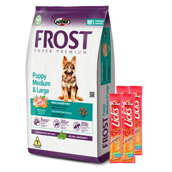 Imagen de Alimento FROST Perro Cachorro Raza Grande 15 + 2 kg + Regalo
