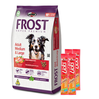 Imagen de Alimento FROST Perro Adulto Raza Mediana y Grande 15 + 2 kg + Regalo