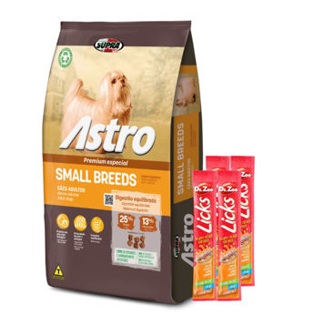 Imagen de Alimento ASTRO Perro Adulto Raza Pequeña Small Breeds 14 kg + Regalo