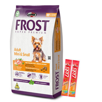 Imagen de Alimento FROST Perro Adulto Raza Pequeña 2,5 kg + Regalo