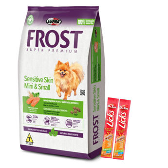 Imagen de Alimento FROST Perro Piel Sensible Raza Pequeña y Mini 2,5 kg + Regalo