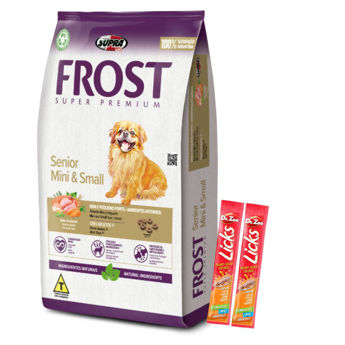 Imagen de Alimento FROST Perro Senior Raza Pequeña y Mini 2,5 kg + Regalo
