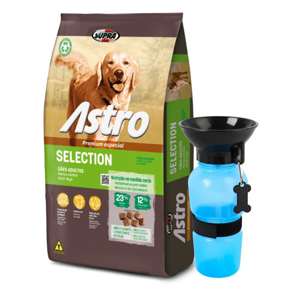 Imagen de Alimento ASTRO Perro Adulto Selection 14 kg + 3 kg + Regalo
