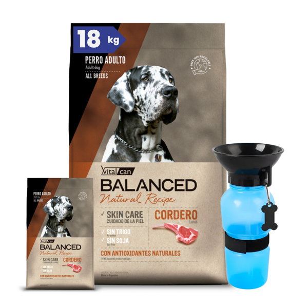 Imagen de Alimento VITALCAN Perro BALANCED Adulto Cordero 15 + 3 kg + Regalo