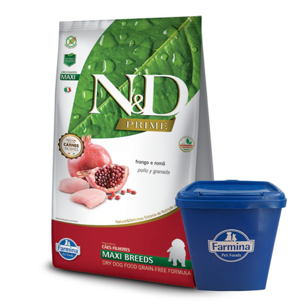 Imagen de Alimento NYD Perro Prime Grain Cachorro Maxi Raza Grande 10,1 kg + Regalo