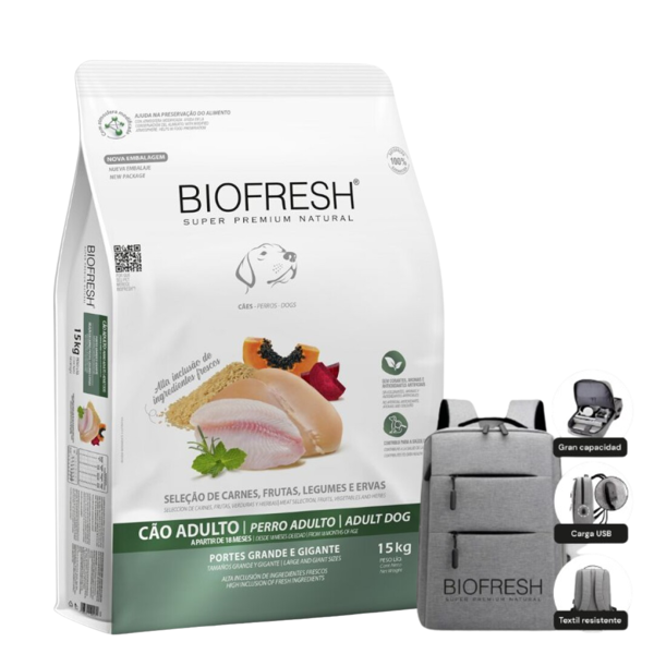 Imagen de Alimento BIOFRESH Perro Adulto Raza Grande 15 kg + Regalo