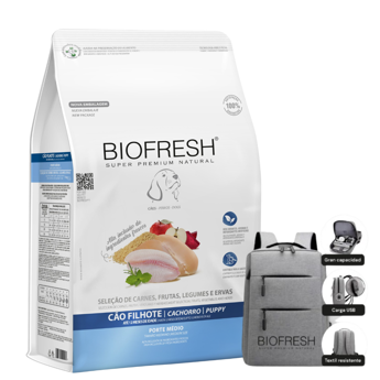 Imagen de Alimento BIOFRESH Perro Cachorro Raza Mediana 15 kg + Regalo