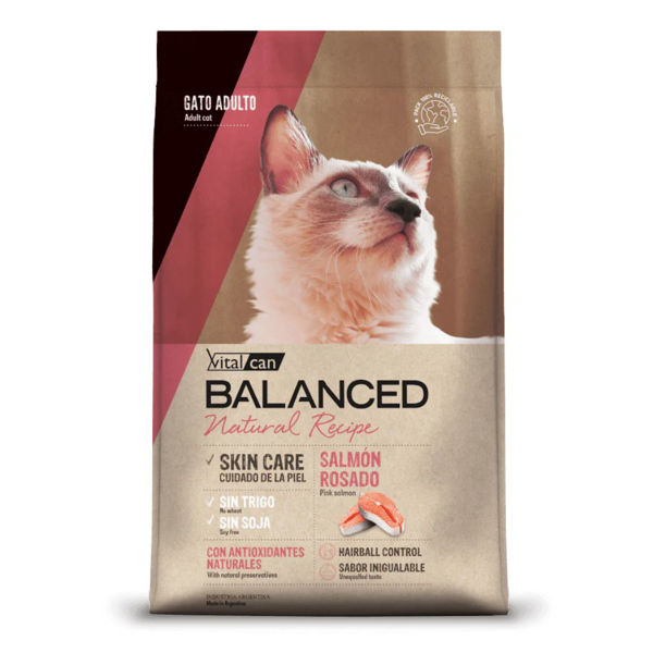 Imagen de Alimento BALANCED Gato Adulto Salmón 7.5 Kg