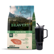Imagen de Alimento BRAVERY Perro Adulto Raza Mediana y Grande Sabor Pollo 12 kg + Regalo