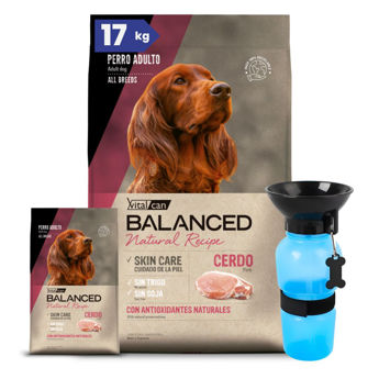 Imagen de Alimento VITALCAN Perro BALANCED Adulto Cerdo 15 + 2 kg + Regalo