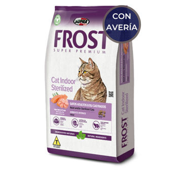 Imagen de Alimento FROST Gato Cat Indoor 1,5 kg / Con Avería