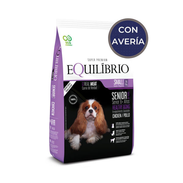 Imagen de Alimento EQUILIBRIO Perro Senior Raza Pequeña 1.5KG / Con Avería