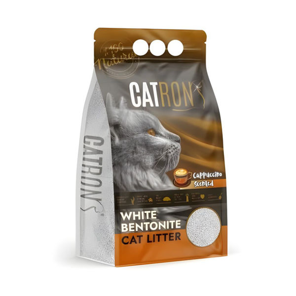 Imagen de Arena Sanitaria CATRON Aglomerante Aroma Café Cappuccino 10 L