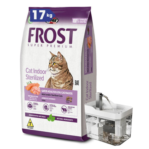 Imagen de Alimento FROST Gato Cat Indoor 15 + 2 kg + Regalo