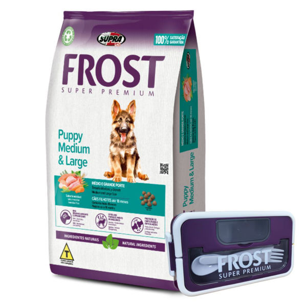 Imagen de Alimento FROST Perro Cachorro Raza Grande 15 + 2 kg + Regalo
