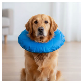 Imagen de Collar Isabelino LILI MASCOTA Inflable Talle XL